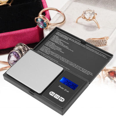 

Greensen Portable Mini Precision Digital Scale Electronic Jewelry Weight Scale Weigh Tool 500g001g
