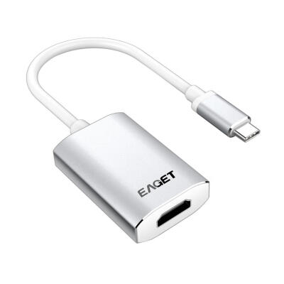 

EAGET CH10 Aluminium Alloy USB-C Type-C to HDMI 4K Adapter HUB Converter