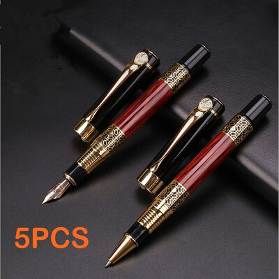 

52pcs Fashion Brand Fountain Pen Luxury Business Executive Writing Ink Pen Stationery