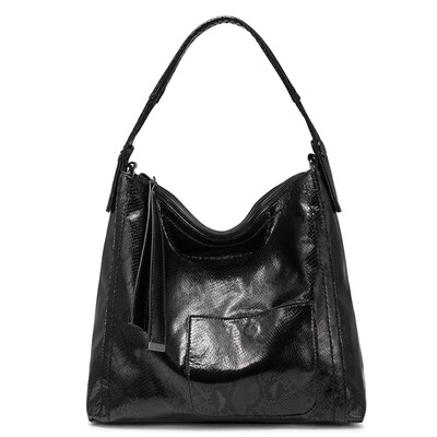 

REALER Hobo bags for women 2019 shoulder bag Serpentine large tote ladies PU leather luxury handbags female high quality