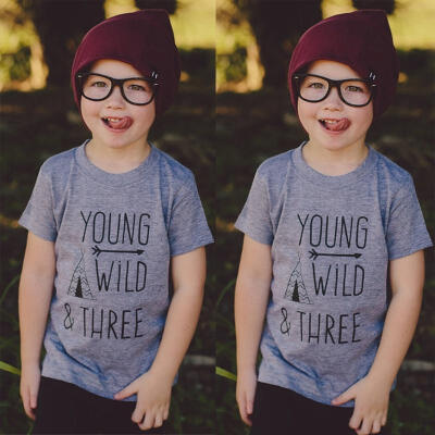 

Kids Clothes Toddler Baby Boys T Shirt Tops Clothes Outfits 3 Year