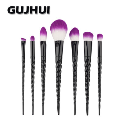 

〖Follure〗7PCS Make Up Foundation Eyebrow Eyeliner Blush Cosmetic Concealer Brushes
