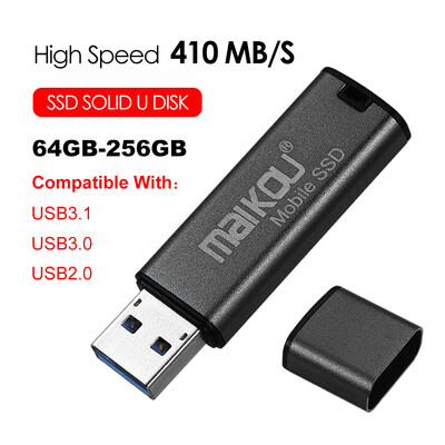 

Mobile Hard Disk Drive Rotatable High Speed USB Flash Disk USB30 External SSD