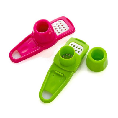 

Mini Garlic Press Crusher Squeezer Masher Kitchen Cooking Grinding Mill Gadgets