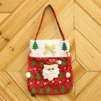 

Tailored Christmas Candy Bag Santa Claus Snowmen Gift Children Party Storage