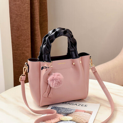 

Autumn bag woman 2018 Chao Korean version 100 handbag single shoulder bag female big bag girl slanted bag bucket bag