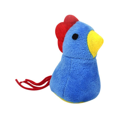 

Pet Plush Interactive Toy Cute Small Chicken Doll For Cats Soft Plush Interactive Kitten Toys