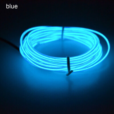 

Tailored Flexible LED Light EL Wire String Strip Rope Glow Decor Neon Lamp USB Controlle