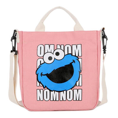 

Women Cartoon Print Bag Large Shell Wide Shoulder Strap Messenger Bags