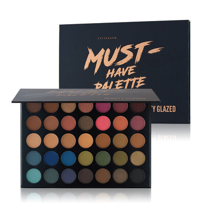 

Beauty Glazed 63 Colors Charming Eyeshadow Palette Make Up Palette Matte Shimmer Nude Pigmented Eye Shadow Powder Palette