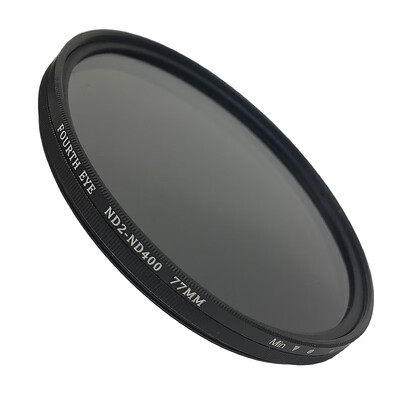 

Fourth Eye Slim Fader ND Filter ND2 To ND400 All-In-One Variable ND Filter