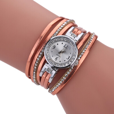 

New ladies narrow belt watch head diamond decorative quartz watch hot