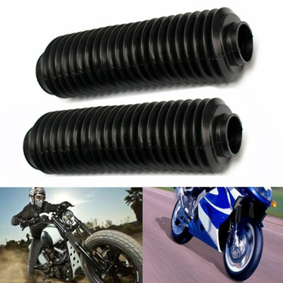 

2x 230mm Motorcycle Fork Rubber Gaiter Boot Front Fork Shock Absorber Dust Cover