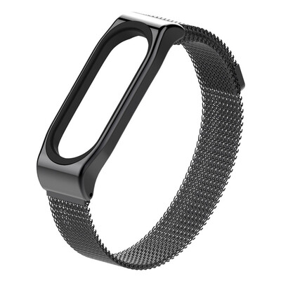 

〖Follure〗Magnetic Stainless Steel Watchband Replacement Bracelet Strap For Xiao Mi Band 3