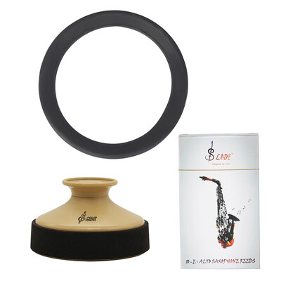 

Alto Saxophone Reeds Mute Silencer Ring Set Normal Level Bb Soprano Reeds Professional Beginners Alto Sax Accessories
