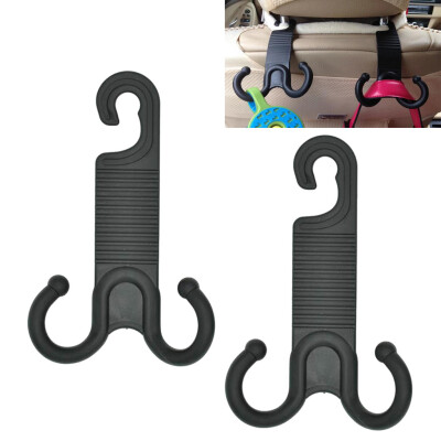 

Tailored Car Back Seat Headrest Hanger Holder 2 Pcs Car Storage Hooks Car Accessories