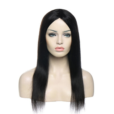 

100 Virgin Human Hair Natural Wave Wigs Brazilian Human Hair Wave Wigs Natural Black Color