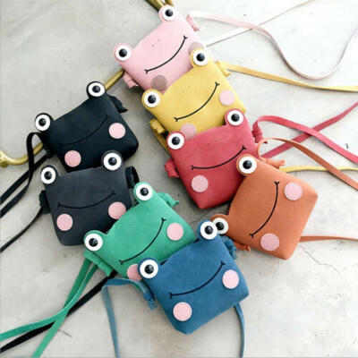 

Cute Baby Girl Boy Messenger Bag Mini Shoulder Bag Kids PU Leather Purse Gift