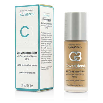

EXUVIANCE - CoverBlend Skin Caring Foundation SPF20 - Desert Sand 30ml1oz