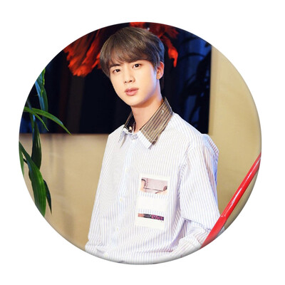 

KPOP Bangtan Boys BTS LightBoy With Luv Brooch Pin Badge For Clothes Hat Bag