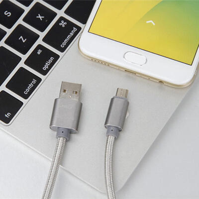 

Micro USB Cable Nylon Braided Wire Metal Plug Data Sync Charging Data Microusb Charging Cable For Samsung Xiaomi Huawei