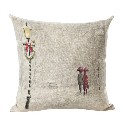 

〖Follure〗Christmas Pillows Cover Fall Decor Pillow Case Sofa Waist Throw Cushion Cover