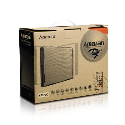 

Aputure Amaran HR672C 672pcs LEDs Video Light CRI95 Light Panel Brightness Color Temperature Adjustment with Batteries Wireless R
