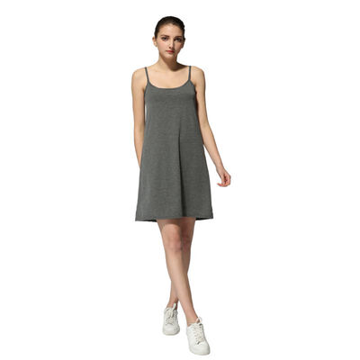 

Modal Breathable Padded Night Dress Women Skin-friendly Elastic Soft Spaghetti Strap Sleepwear Top Quality Home Comfy Nightgowns