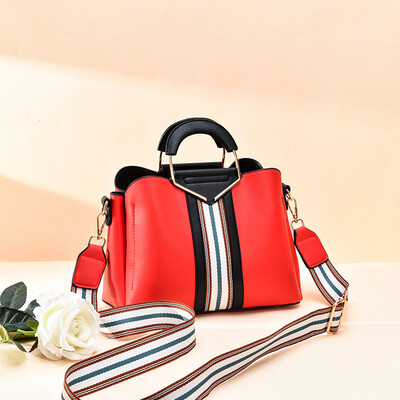 

Handbag woman large capacity slant bag simple air impingement soft temperament single shoulder Korean version 100