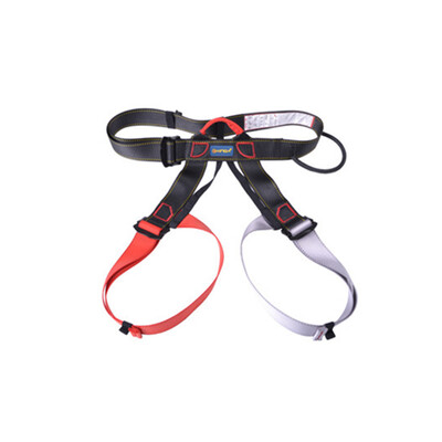 

Rock Climbing Safety Belts Seat Harness Rope Half Body Rappelling Rescue Strap