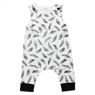 

Newborn Baby Boy Kids Romper Jumpsuit Bodysuit Sleeveless Cotton Clothes Outfits