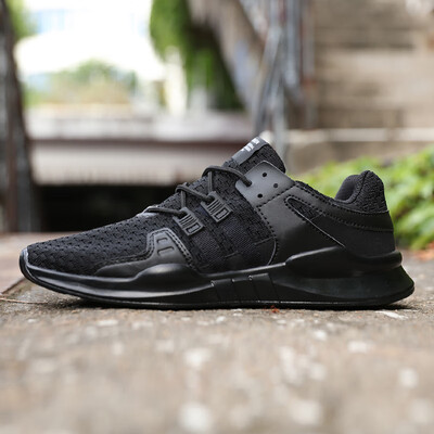 

Leyi mens shoes 2019 new Korean version of the wild casual shoes mens trend thick-soled wear-resistant shock-absorbing flying fabric running shoes