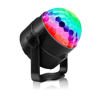 

YouOKLight Sound Activated Party Lights 3W RGB Disco Ball Lamp LED Stage Light
