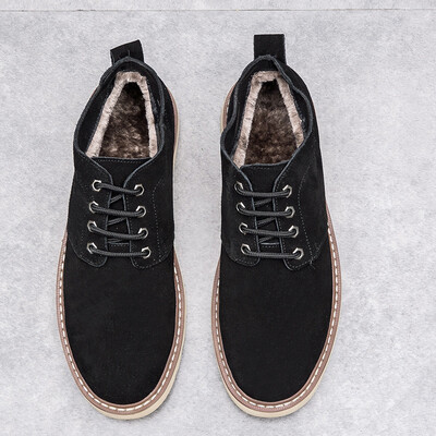 

Martin shoes comfortable foam soft bottom casual fashion suede round head Martin Martin shoes waterproof wear-resistant high boots
