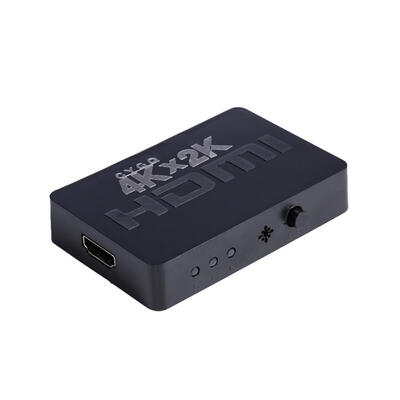 

Ultra HD 4K HDMI Switch 3x1 3 Port Switcher Selector 3D with Remote Control