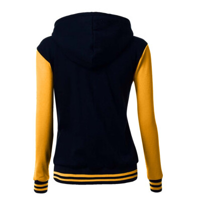 

Toponeto Womens Winter Warm Baseball Hoodie Hoody Sport Sweatshirt Overcoat