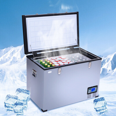 

100-Quart Camping Portable Electric Car Cooler Refrigerator