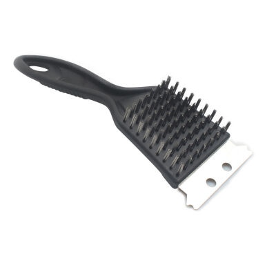 

Multi-Function BBQ Brush Grill Brush With Plastic Handle Practical Outdoor Picnic Tools