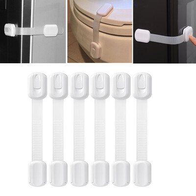 

〖Follure〗6Pcs Baby Safety Drawer Locks Baby Safety Door Drawer Lock Safety Protection