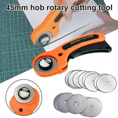 

〖Follure〗45mm Cutter Quilting Premium Sewing Quilting Fabric Cutting Craft Tool