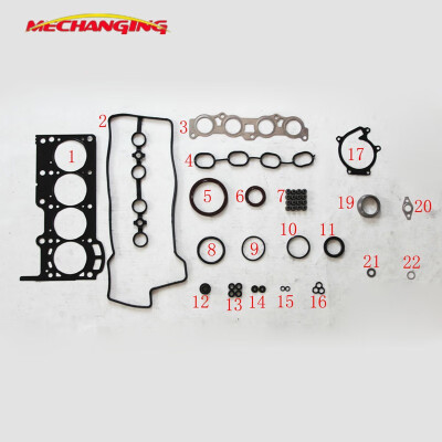 

3SZ-VE 3SZ For DAIHATSU MATERIA M4_ 15 ECO 4WD Automotive Spare Parts Engine Parts Full Set Engine Gasket 04111-BA170