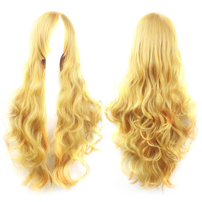

〖Follure〗Cosplay Costume Wigs Women Long Curl Wavy Red Halloween Party Anime Hair