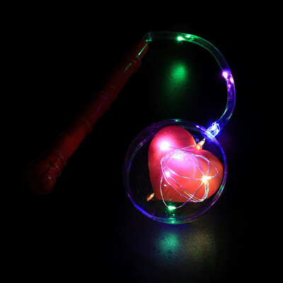 

Tailored Flashing Clear BoBo Ball LED Light Flexible Lamp Xmas Party Decor Children Toys
