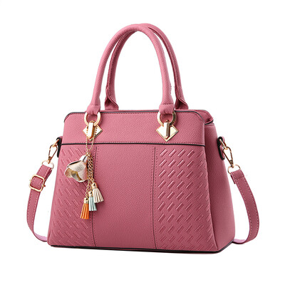 

Women Leather Handbags Bags Luxury Designer Leather Shoulder Bag Ladies Fashion Hand Bag Vintage Crossbody Sac a Main T30