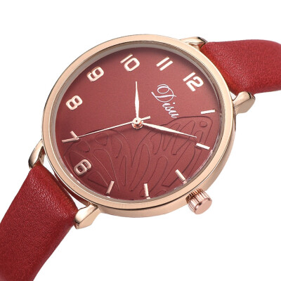 

RM Luxury Fashion Lady Leather Belt Watch Butterfly Analog Quartz Watch