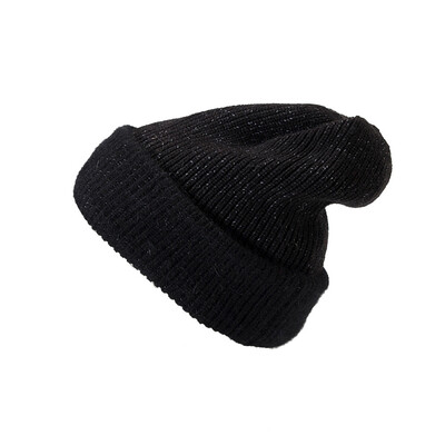 

Tailored Men Women Warm Crochet Winter Plus Velvet Fur Solid Ear Protector Slouchy Hat