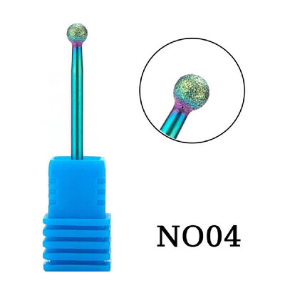 

Metal Grinding Head Professional Nail Drill Polishing Grinding Tool Head Color Plating