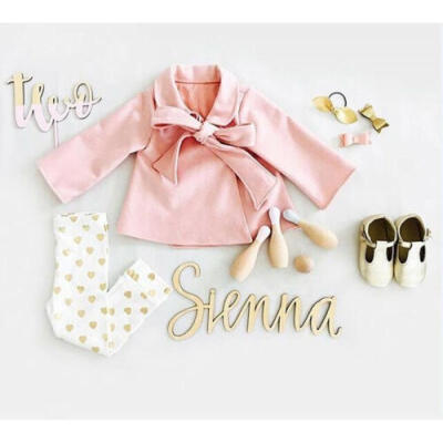 

2pcs Toddler Kids Baby Girl Autumn Clothes Coat Tops Pants Leggings Outfits Set