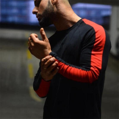 

Mens Casual Long Sleeve Hoodie Hooded T-Shirt Slim Fit Hip-Hop Tee Shirt Tops new