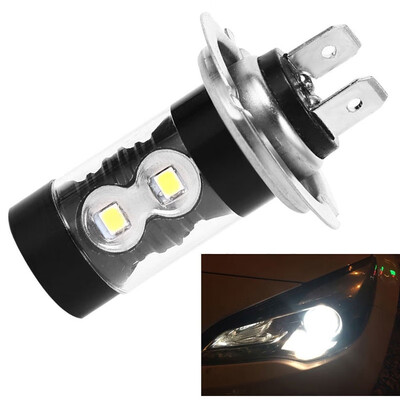 

H7 LED Headlight Foglight 50W Car Bulbs Kit 6000k HID Decoder Canbus